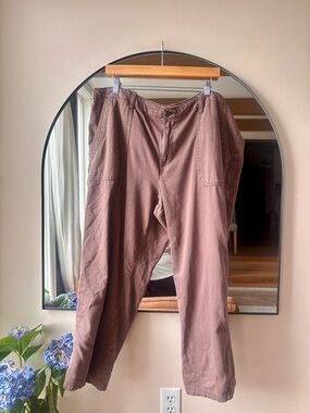 JOE FRESH | relaxed wide leg pant | size 18
